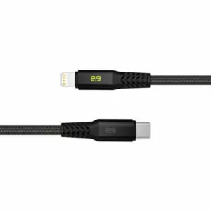 כבל טעינה מחוזק לאייפון באורך 1.2 מטר USB-C to Lightning מאושר אפל PureGear