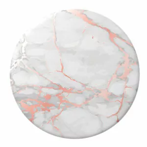 פופסוקט מחזיק לסמארטפון שיש ורוד PopSocket Abstract Rose Gold Lutz Marble