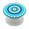 פופסוקט תופסן לסמארטפון מנדלה כחולה PopSocket Blue Floral Mandala