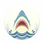 פופסוקט תופסן לסמארטפון כריש PopSocket Shark Jump