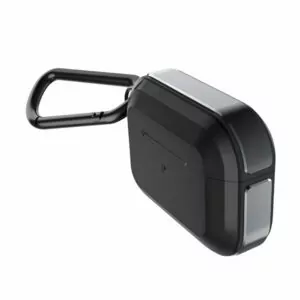 כיסוי ל AirPods Pro שחור קשיח ואלגנטי X-Doria Raptic Trek