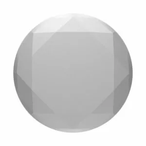 פופסוקט מחזיק לסמארטפון כסוף מטאלי PopSocket Silver Metallic Diamond