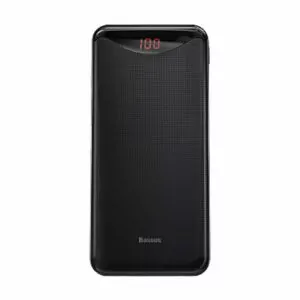 סוללת גיבוי מהירה בקיבולת 10000mAh עם צג דיגיטלי ופנס Baseus Gentleman