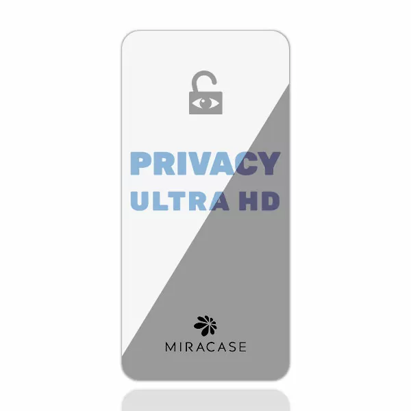מגן מסך ל OnePlus 10T שומר פרטיות סיליקון חזק במיוחד Miracase Privacy