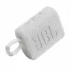 רמקול JBL GO 3 לבן עם מבנה קומפקטי וסאונד עוצמתי יבואן רשמי