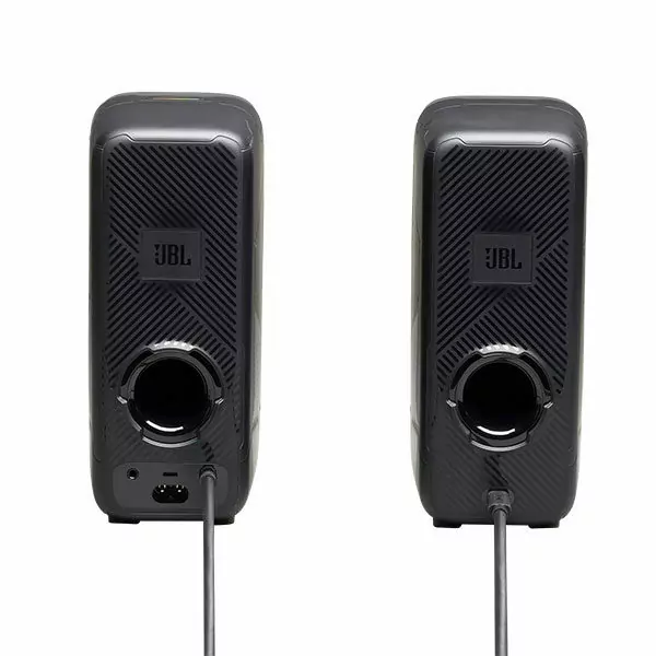 רמקולים למחשב JBL Duo Quantum גיימינג מקצועיים עם סאונד עוצמתי