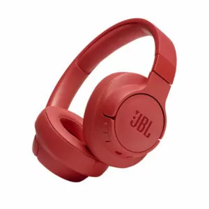 אוזניות קשת אלחוטיות JBL Tune 700BT אדום עם סאונד עוצמתי ובאס עמוק