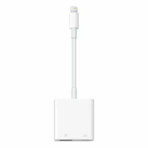 מתאם מצלמה לאייפון מקורי אפל לסנכרון מידע | Apple Lightning to USB 3 Camera