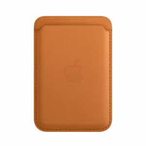 ארנק לאייפון MagSafe Wallet חום זהוב עור מקורי