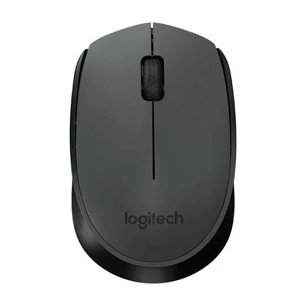 עכבר אלחוטי Logitech M170 למחשב קומפקטי אפור