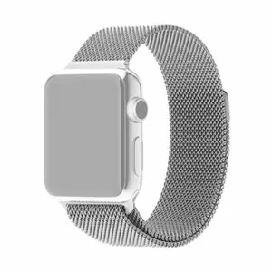 רצועה ל-Apple Watch 40/41mm כסוף Sol Watch Band