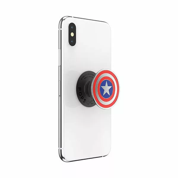 פופסוקט תופסן לסמארטפון קפטן אמריקה מגן PopSocket Captain America