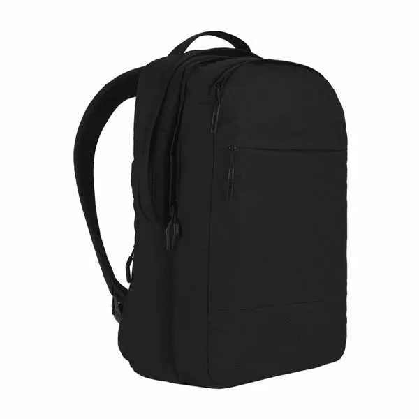תיק למחשב נייד 16 אינץ' עם 3 תאים Incase City Compact Backpack Diamond Ripstop שחור