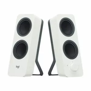 רמקולים בלוטוס Logitech Z207 קומפקטיים סטריאו למחשב לבן