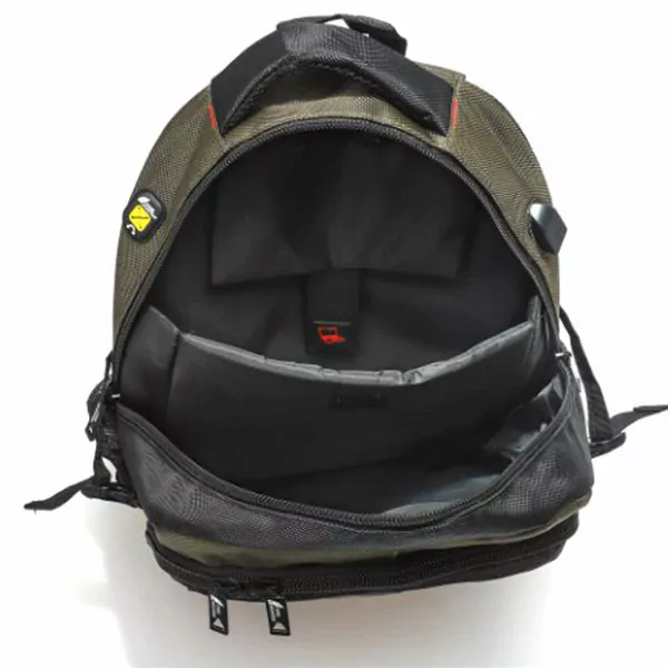 תיק למחשב נייד עם 4 תאים 16 אינץ שחור Camel Mountain Weatherproof
