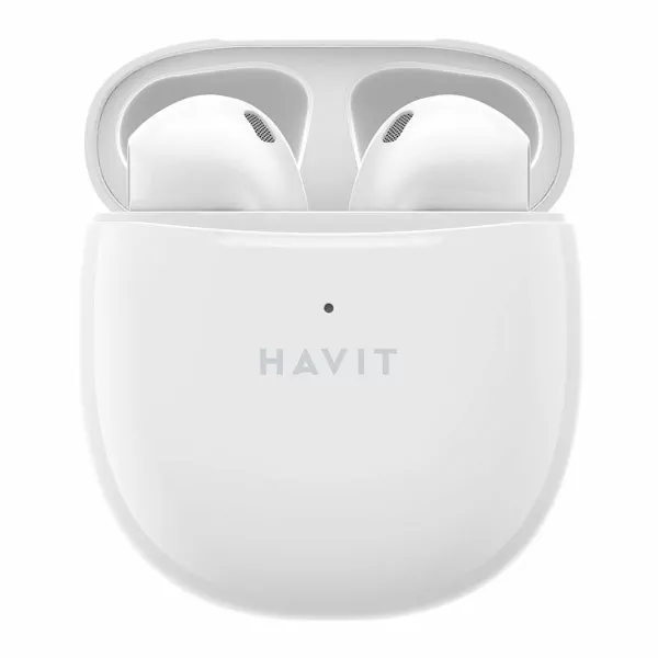 אוזניות אלחוטיות TW932 לבן Havit עם צליל נקי