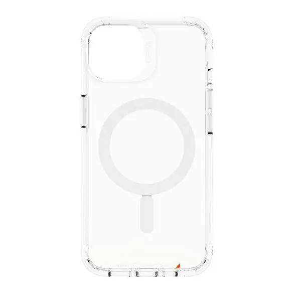 מגן אייפון 13 פרו מקס שקוף תומך Mag-Safe חזק במיוחד Gear4 Crystal