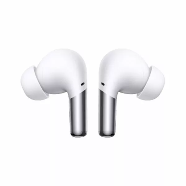 אוזניות OnePlus Buds Pro אלחוטיות עם סינון רעשים וסאונד צלול לבן