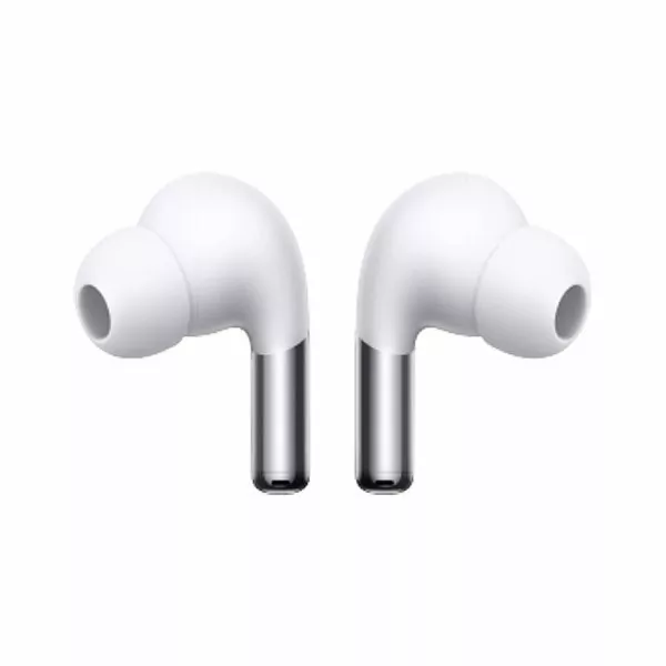 אוזניות OnePlus Buds Pro אלחוטיות עם סינון רעשים וסאונד צלול לבן