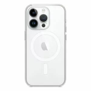 כיסוי לאייפון 14 פרו מקורי שקוף תומך MagSafe