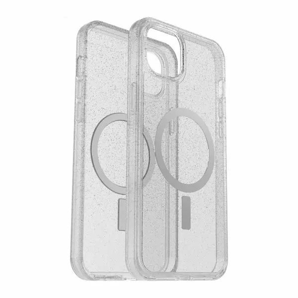 כיסוי שקוף נצנץ לאייפון 14 פלוס Otterbox Symmetry תומך MagSafe