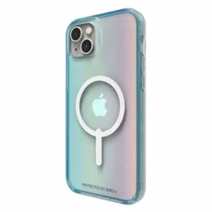 כיסוי לאייפון 14 פלוס שקוף קשת Gear4 Milan Snap תומך MagSafe