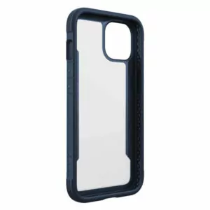 כיסוי לאייפון 14 פלוס כחול שקוף אלומיניום Raptic Shield