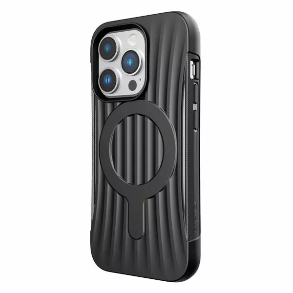 כיסוי לאייפון 14 פרו מקס שחור עמיד Raptic Clutch תומך MagSafe