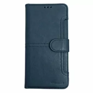 כיסוי ארנק לאייפון 14 פלוס כחול iDeal Pouchino Classic