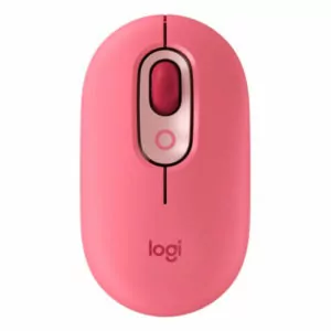 Untitled 1 Recoveredעכבר Logitech POP Mouse ורוד אלחוטי Bluetooth