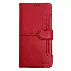 כיסוי ארנק לאייפון 14 פרו אדום iDeal Pouchino Classic