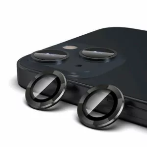 מגן מצלמה לאייפון 14 פלוס שחור עמיד וקשיח Camera Lens Protector