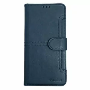 כיסוי ארנק לאייפון 13 פרו כחול כהה iDeal Pouchino Classic