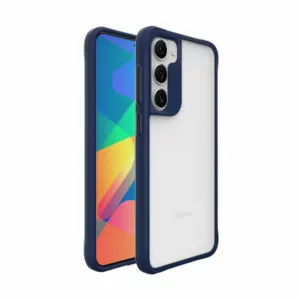 מגן לגלקסי S23 פלוס שקוף כחול כהה Grip Pantone דק ועמיד במיוחד