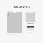 מגן מסך שומר פרטיות לאייפד 12.9 פרו דור 6 עם תחושת נייר SView Paper