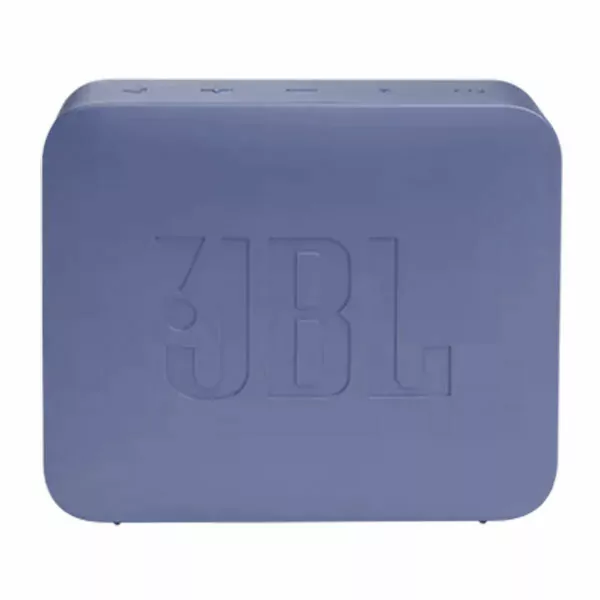רמקול JBL GO Essential כחול עם מבנה קומפקטי וסאונד עוצמתי
