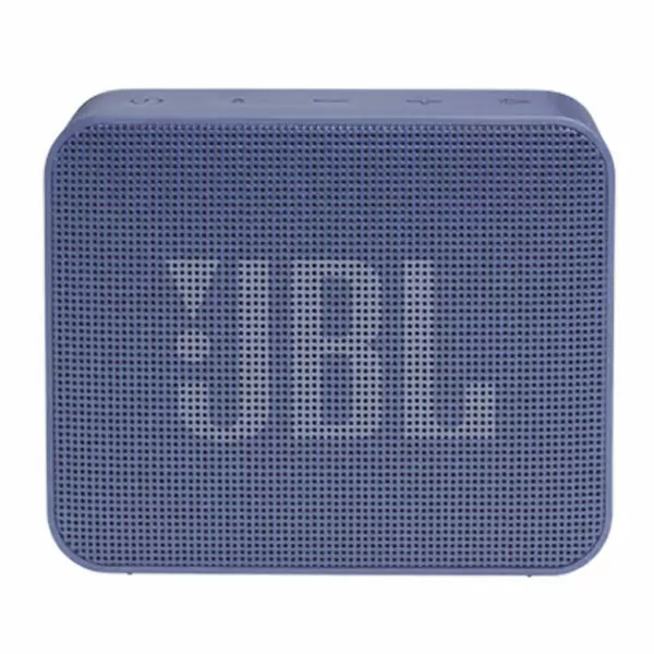 רמקול JBL GO Essential כחול עם מבנה קומפקטי וסאונד עוצמתי