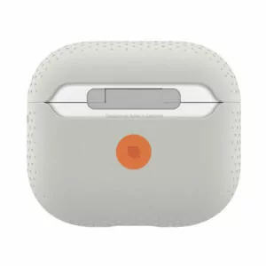 כיסוי לאיירפודס 3 אפור קשיח עם שרוך Incase