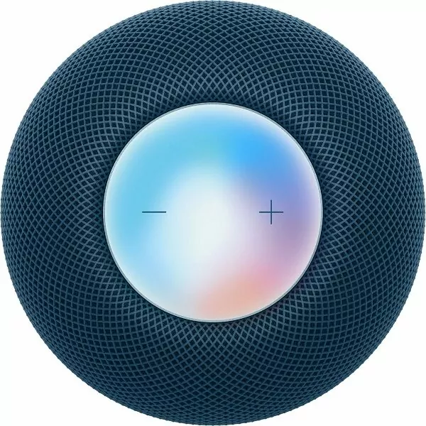 Homepod Mini כחול רמקול חכחם של אפל