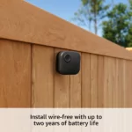 סט מצלמות אבטחה חיצוניות 4 Blink Outdoor Cam Security שחור