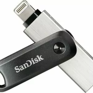 זיכרון נייד לאייפון 256 גיגה עם העברה מהירה למחשב SanDisk iXpand Drive Go