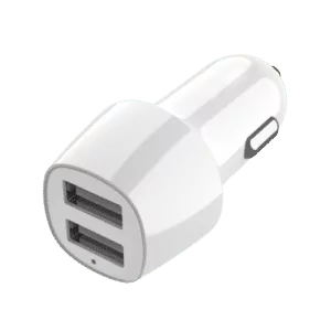 מטען רכב כפול USB A 15W עמיד וחזק 12 חודשי אחריות Essentials