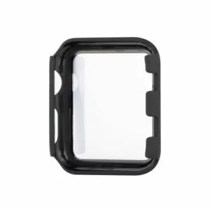 כיסוי ומגן מסך ל Apple Watch שחור מינימליסטי 45 ממ Essentials