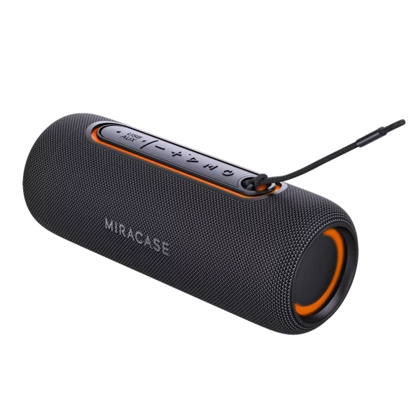 רמקול בלוטוס נייד עוצמתי במיוחד שחור Miracase MTWS400