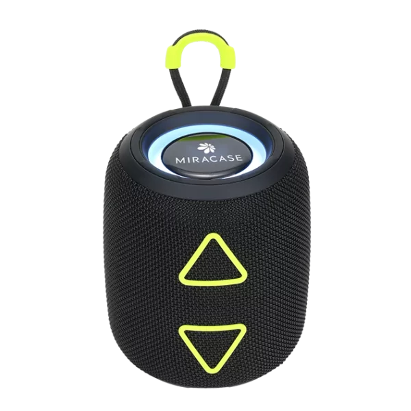 רמקול בלוטוס קומפקטי ונוח לנשיאה צהוב Miracase MBTS703