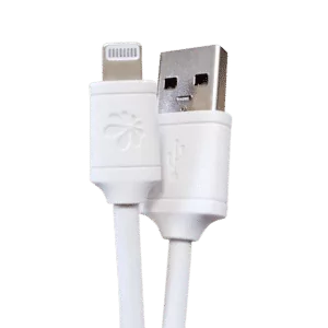 כבל USB-A לאייפון מאושר אפל 1.2 מטר Miracase לבן
