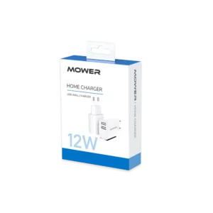 מטען בית Mower דגם Usb A שתי יציאות 12w