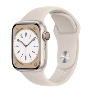 שעון חכם Apple Watch Series 8 מידה 41mm זהב תומך GPS ו-Cellular