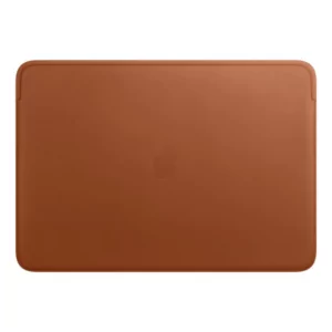 Uכיסוי למקבוק פרו ואייר 13 אינץ חום עור מקורי Apple Leather Sleeve for MacBook
