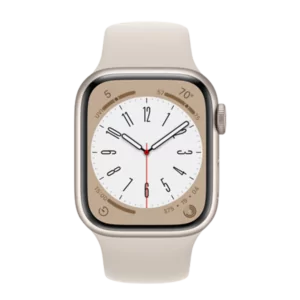 שעון חכם אפל Apple Watch Series 8 מידה 41mm זהב תומך GPS